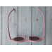 Детские круглые очки от солнца розовые