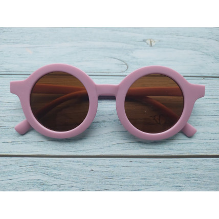Детские очки от солнца розовые